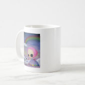 Nur Liebe und Gelächter Kaffeetasse (Vorderseite Links)