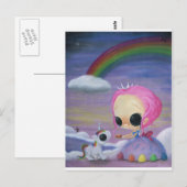 Nur Liebe und Lachen Postkarte (Vorne/Hinten)