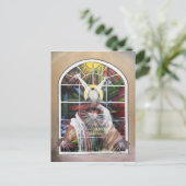 Nur Liebe unterrichten Postkarte (Stehend Vorderseite)