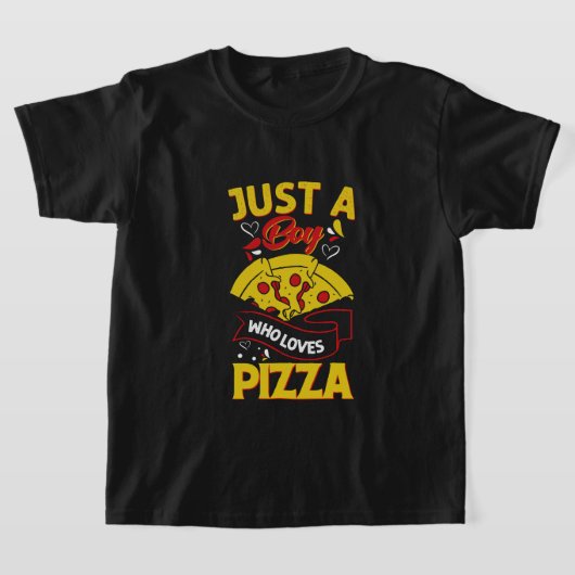 Nur Lieben Pizza T-Shirt (Ablage )