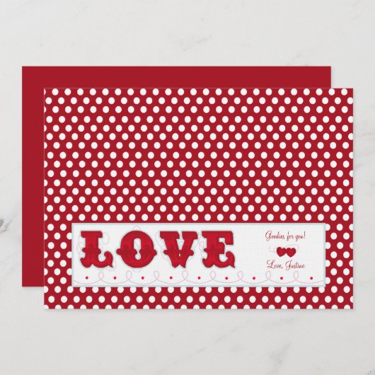 Nur Lieben-Taschen-Toppers (Vorne/Hinten)