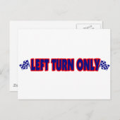 Nur Links Drehung Postkarte (Vorne/Hinten)