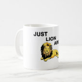 NUR LION RUND KAFFEETASSE (Vorderseite Links)