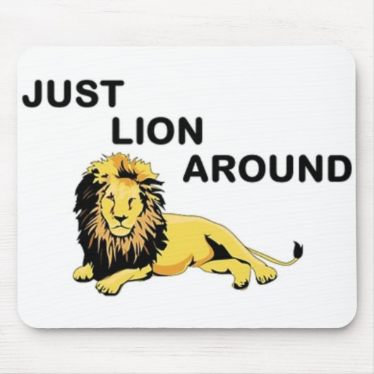 NUR LION RUND MOUSEPAD (Vorne)
