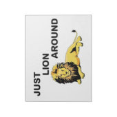 NUR LION RUND NOTIZBLOCK (Rotiert)