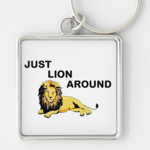 NUR LION RUND SCHLÜSSELANHÄNGER