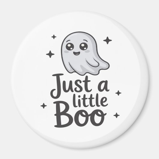 Nur Little Boo Lustiges Design Magnet (Vorne)