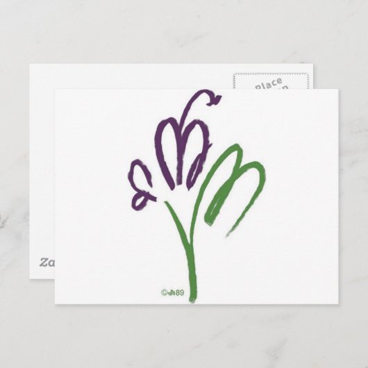 Nur Logo Postkarte (Vorne/Hinten)