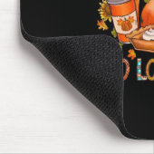 Nur Mädchen, die Lieben fallen Wasserfarben Herbst Mousepad (Ecke)