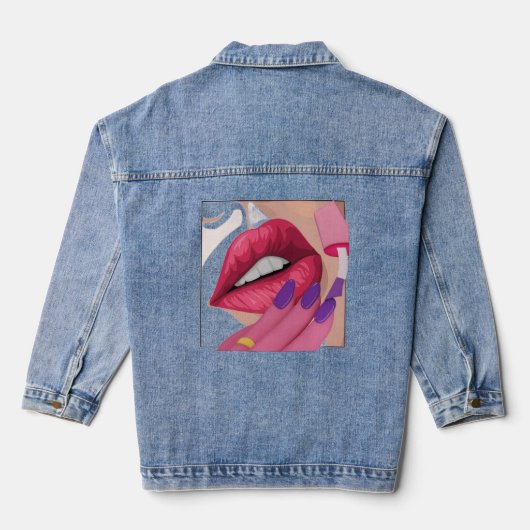 Nur Mädchen Jeansjacke (Rückseite)