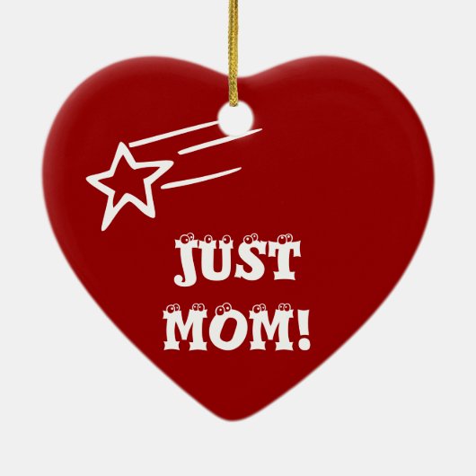 Nur Mama Keramik Ornament (Hinten)