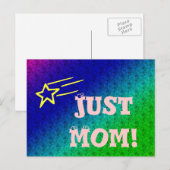 Nur Mama Superstar Postkarte (Vorne/Hinten)