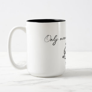 Nur Mama versteht! Zweifarbige Tasse