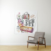 Nur Mamma Vibes Wandteppich (Beispiel (Horizontal))