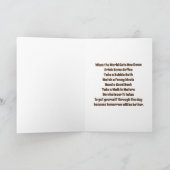 Nur, manchmal! Funny Bad Day Karte (Innenseite)