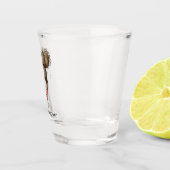 Nur, manchmal! Funny Bad Day Schnapsglas (Rechts)