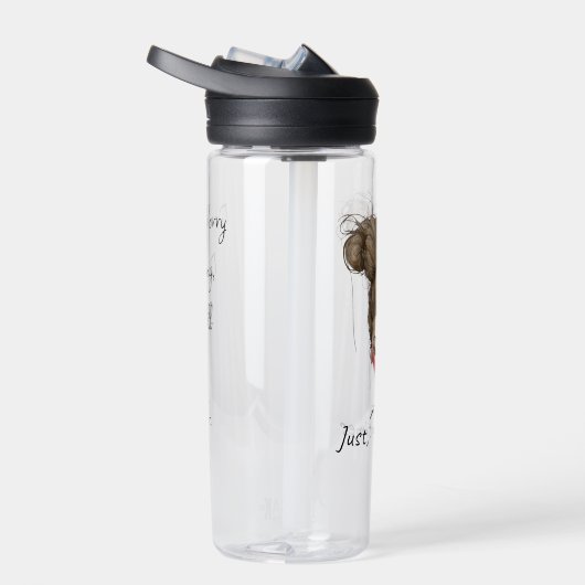 Nur, manchmal! Funny Bad Day Trinkflasche (Rechts)