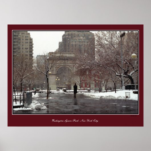 Nur Mann, New York City Poster Print (Vorne)