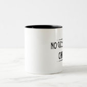 Nur Mann-Tasse Zweifarbige Tasse (Mittel)