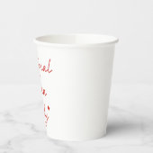 Nur Männer Pappbecher (Links)