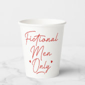 Nur Männer Pappbecher (Vorderseite)