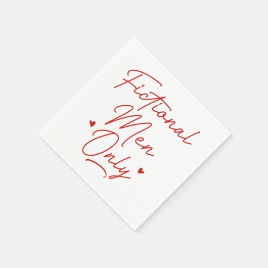 Nur Männer Serviette (Ecke)