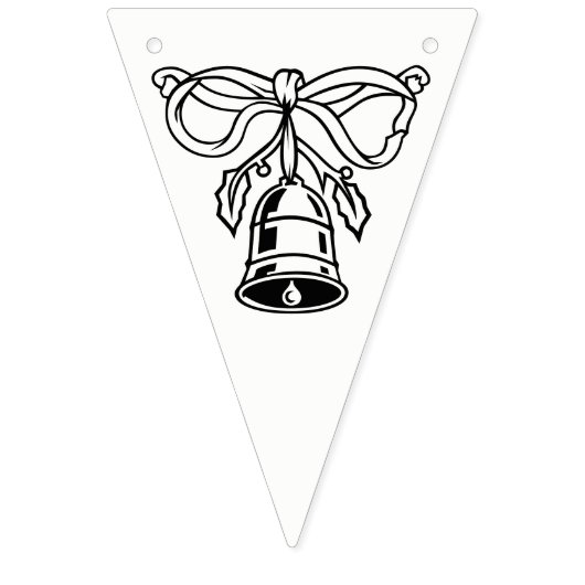 NUR MARRIERTES Zeichen Wimpelkette (Erste Fahne)