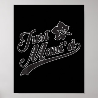 Nur Mauid Geschenke Männer Frauen Braut und Groom  Poster