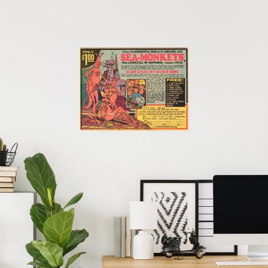 Nur Meeressäuger 1 Poster (Heimbüro)