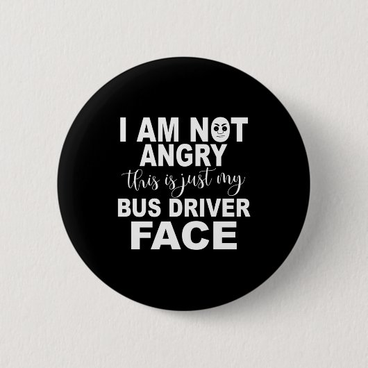 Nur mein Busfahrerstand Button (Vorderseite)