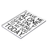 Nur mein Hund versteht es. Notizblock (Linke Seite)