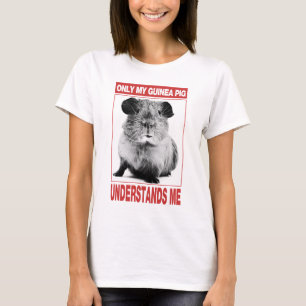 nur mein Meerschweinchen verstehen mich T-Shirt