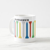 Nur mein regelmäßiger Cup mit T-Shirt Golf Kaffeetasse (Vorderseite Links)