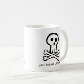 Nur mein Teebecher Kaffeetasse (VorderseiteRechts)