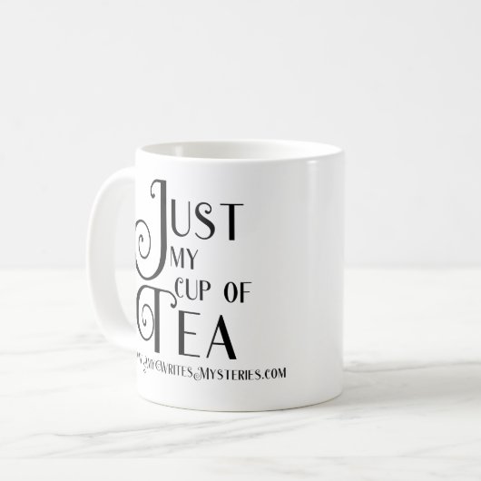 Nur mein Teebecher Kaffeetasse (Vorderseite Links)