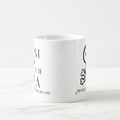Nur mein Teebecher Kaffeetasse (Mittel)