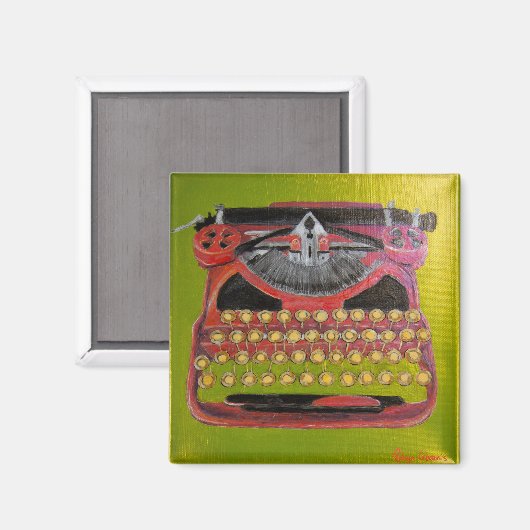 Nur mein Typ Magnet (Vorderseite/Rückseite)