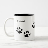 Nur meine Cat-Tasse Zweifarbige Tasse (Links)
