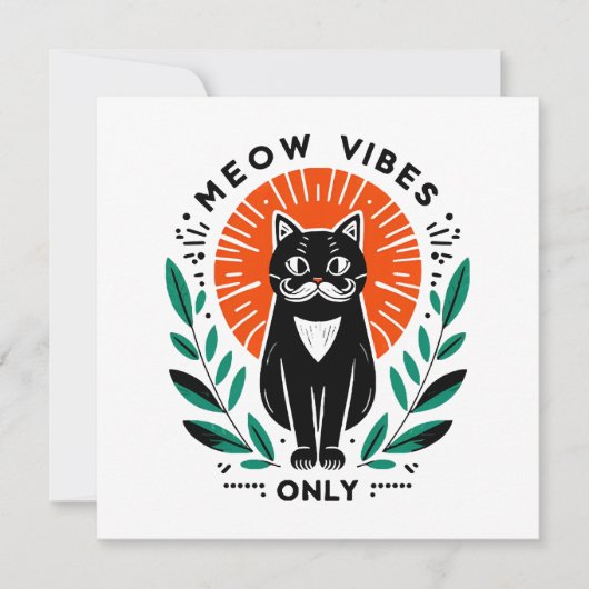 Nur Meow-Vibes (Vorderseite)