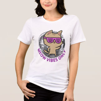 NUR MEOW VIBES Tri-Blend SHIRT