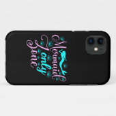 Nur Mermaid-Zone Case-Mate iPhone Hülle (Rückseite (Horizontal))