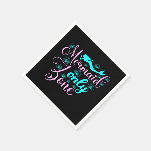 Nur Mermaid-Zone Serviette (Ecke)