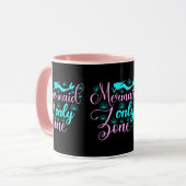 Nur Mermaid-Zone Tasse (Vorderseite Links)