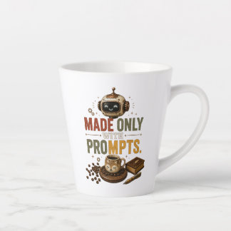 Nur mit Aufforderungen gemacht Funny Ai Kaffee Rob Milchtasse