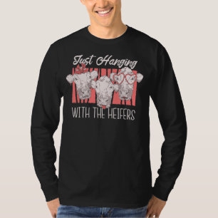 Nur mit der Kuh-Farm Heifers umzugehen, befreundet T-Shirt