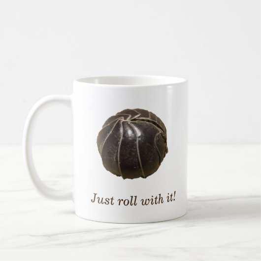 Nur mit ihm rollen! Kaffee-Tasse Kaffeetasse (Links)