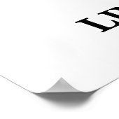 Nur mit linearen Gedanken Stats Regression Spaß Poster (Ecke)