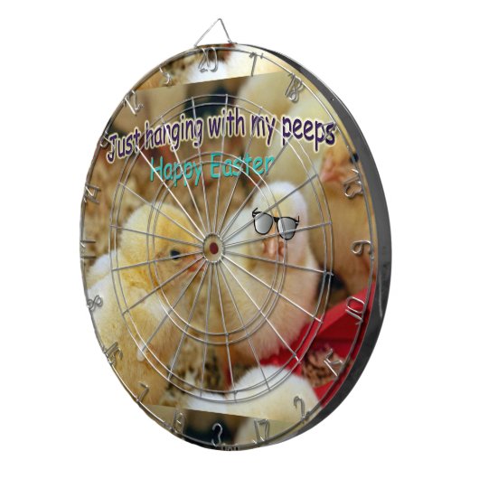 Nur mit meinen Pieps Dartscheibe (Vorderseite rechts)