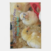 Nur mit meinen Pieps Handtuch (Vertikal)