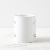 Nur mit meiner Katze reden Kaffeetasse (Mittel)